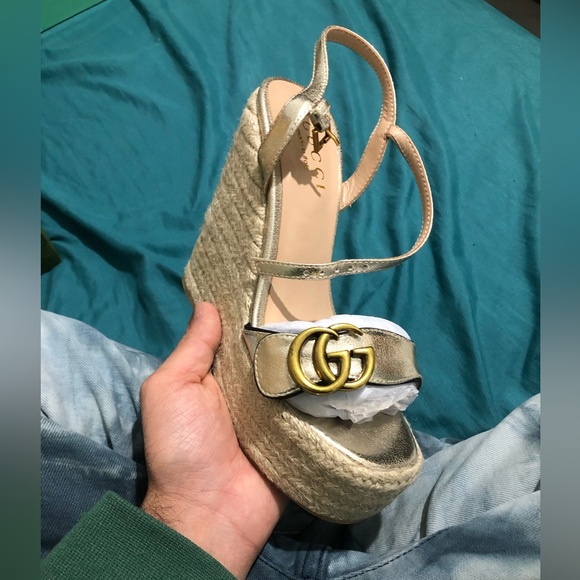 Brand new never worn Gucci espadrilles size 36 EU (size 5.5 US) - Picture 3 of 5